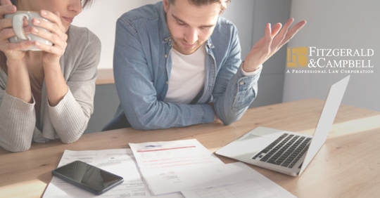 couple discussing finances