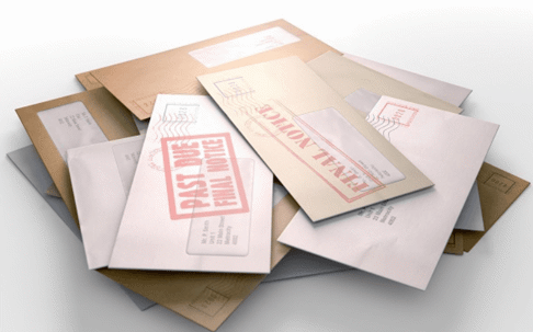 past due envelopes