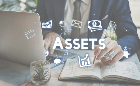 man working on laptop