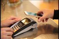 Phone being used to pay over credit card machine's bluetooth