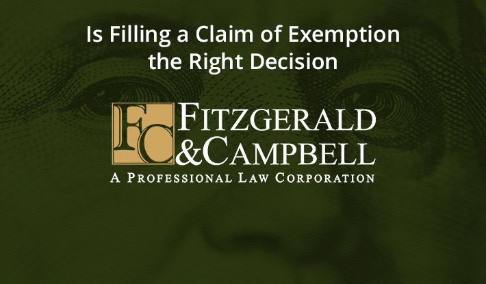 Santa Ana Collection Lawsuit Defense Attorney | Is Filing a Claim 